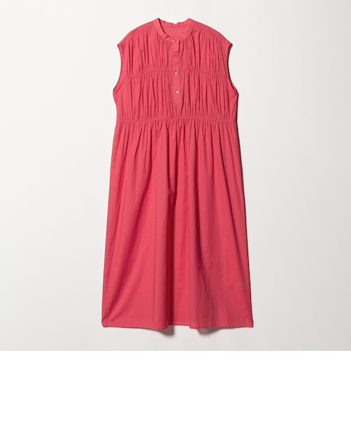 <EMMEL REFINES>EM パイピング ティアード ロングワンピース