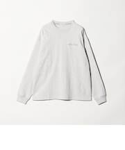 ワンポイントロゴ ワイド カットソー＜A DAY IN THE LIFE＞