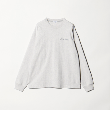 ワンポイントロゴ ワイド カットソー＜A DAY IN THE LIFE＞