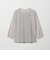 シフォンプリーツ 2WAYブラウス 8分袖 ＜A DAY IN THE LIFE＞