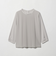 シフォンプリーツ 2WAYブラウス 8分袖 ＜A DAY IN THE LIFE＞