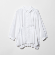 フロントタック レギュラーシャツ 8分袖 ＜A DAY IN THE LIFE＞