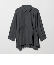 フロントタック レギュラーシャツ 8分袖 ＜A DAY IN THE LIFE＞