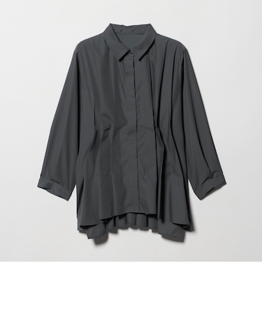 フロントタック レギュラーシャツ 8分袖 ＜A DAY IN THE LIFE＞