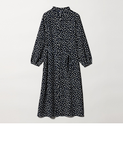 プリント フリルネック シャツワンピース ＜A DAY IN THE LIFE＞