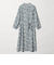 プリント フリルネック シャツワンピース ＜A DAY IN THE LIFE＞