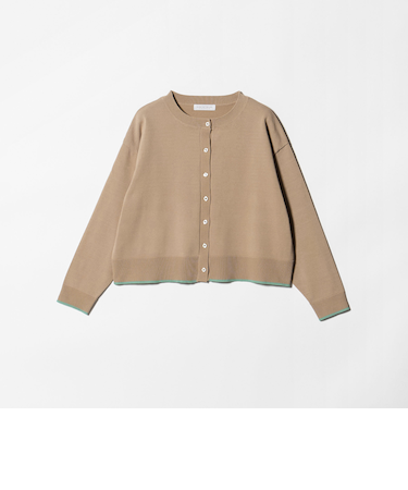 ヘムライン カーディガン ‐ウォッシャブル‐＜A DAY IN THE LIFE＞