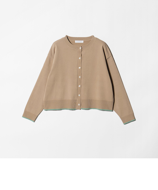 ヘムライン カーディガン ‐ウォッシャブル‐＜A DAY IN THE LIFE＞