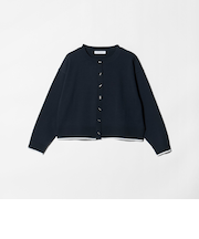 ヘムライン カーディガン ‐ウォッシャブル‐＜A DAY IN THE LIFE＞