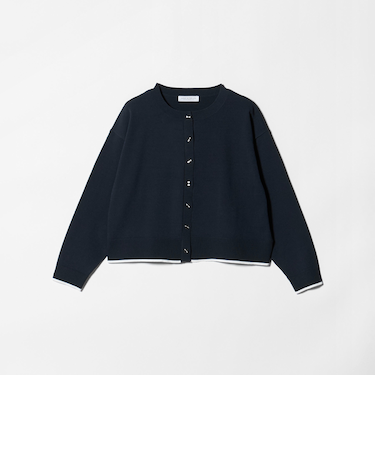 ヘムライン カーディガン ‐ウォッシャブル‐<A DAY IN THE LIFE>