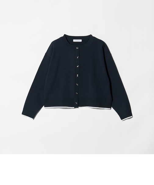 ヘムライン カーディガン ‐ウォッシャブル‐<A DAY IN THE LIFE>