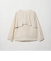 フレア ヨークブラウス ＜A DAY IN THE LIFE＞