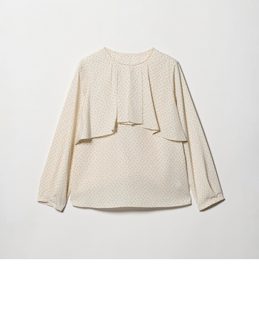 フレア ヨークブラウス ＜A DAY IN THE LIFE＞