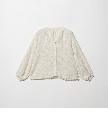 カットジャガード オーバーシャツ <A DAY IN THE LIFE>