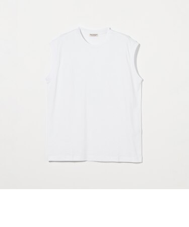 ハイゲージ ガスコットン ノースリーブ Tシャツ -抗菌 防臭機能-