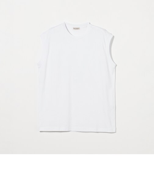 ハイゲージ ガスコットン ノースリーブ Tシャツ -抗菌 防臭機能-