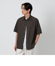 ピーチスキン スクエア フォルム シャツ