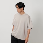 ロールアップ ドルマン クルーネック Tシャツ