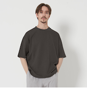 ドライタッチ スムース ジャージー クルーネック Tシャツ -吸水速乾性-