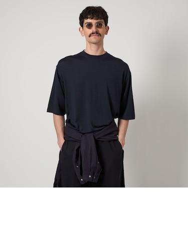 ＜Steven Alan＞ メリノウール クルーネック Tシャツ NARROW