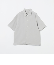 シルキータッチ キャンプカラー フォルム シャツ