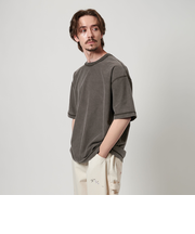 インサイドアウト フェード クルーネック Tシャツ