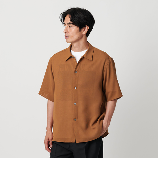 メッシュ ドビー キャンプカラー フォルム シャツ ‐吸水速乾‐