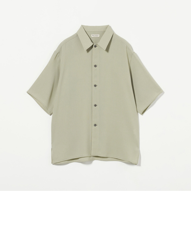 メッシュ ドビー キャンプカラー フォルム シャツ ‐吸水速乾‐