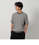クロス パターン ショートスリーブ ニット Tシャツ