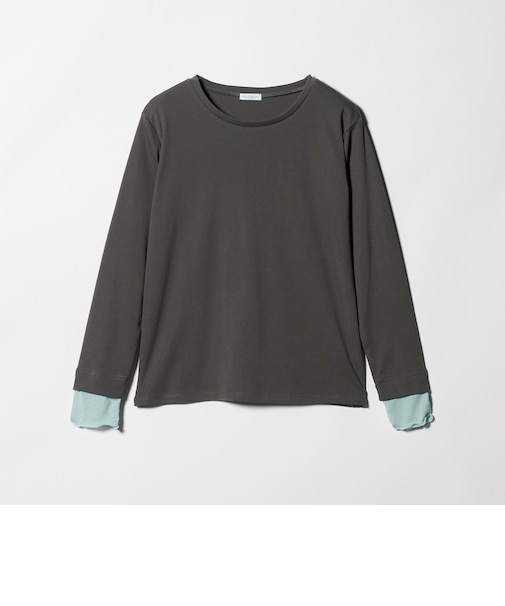 レイヤードスリーブ リブカットソー ＜A DAY IN THE LIFE＞