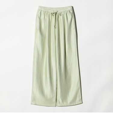 シャイニー イージー ワイドパンツ ‐ウォッシャブル‐＜A DAY IN THE LIFE＞