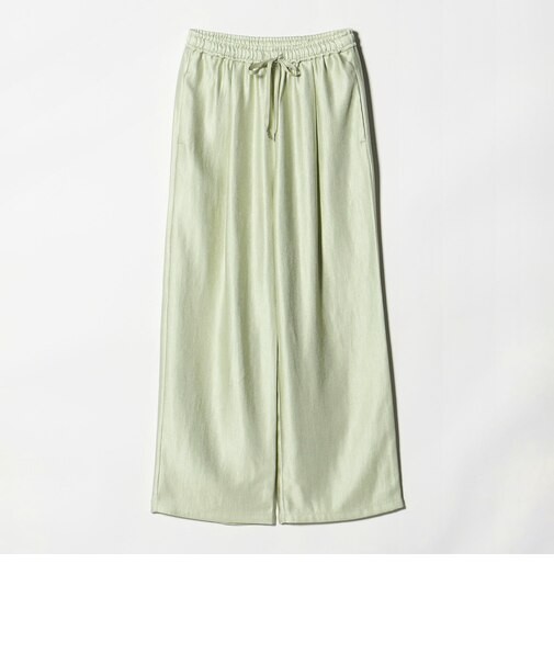 シャイニー イージー ワイドパンツ ‐ウォッシャブル‐＜A DAY IN THE LIFE＞