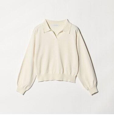 スキッパーポロ パフスリーブニット ‐ウォッシャブル‐ ＜A DAY IN THE LIFE＞