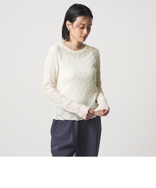 フラワーレース コンパクト プルオーバー ＜A DAY IN THE LIFE＞