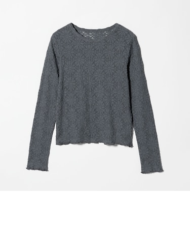 フラワーレース コンパクト プルオーバー ＜A DAY IN THE LIFE＞