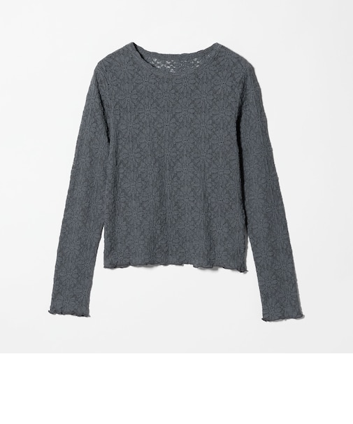 フラワーレース コンパクト プルオーバー ＜A DAY IN THE LIFE＞