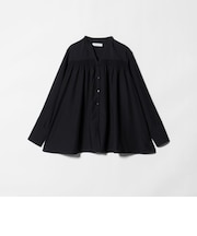 シャーリングギャザー スキッパーブラウス ＜A DAY IN THE LIFE＞