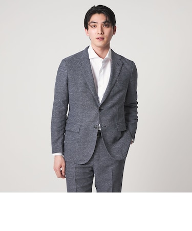 カラミ 2ボタン ジャケット-セットアップ対応・マシンウォッシャブル-＜A DAY IN THE LIFE＞