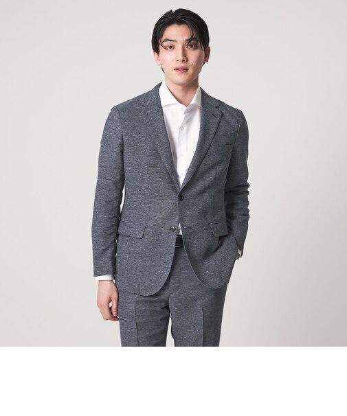 カラミ 2ボタン ジャケット-セットアップ対応・マシンウォッシャブル-＜A DAY IN THE LIFE＞