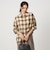 ［size SHORTあり］シアー チェック シャツ
