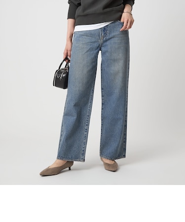 【別注】＜NEEDBY heritage＞MEI ワイド ストレート デニム