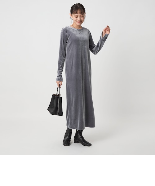 完売 新品 ベロアワンピース　サロペット　United Arrows ベロア ワンピース｜ユナイテッドアローズ アウトレットのアウトレット