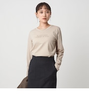 ロゴ ロングスリーブ カットソー