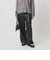 ポリエステル ２トーンサテン ドロストパンツ ウォッシャブル