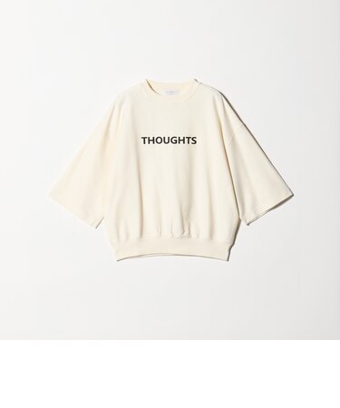 バックウラケ プリントプルオーバー 7分袖 ＜A DAY IN THE LIFE＞