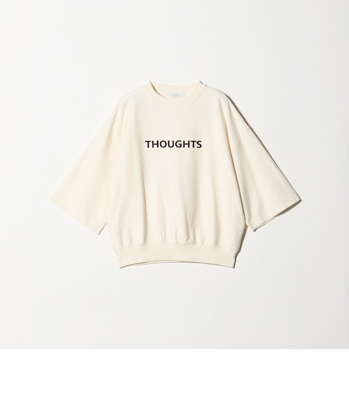 バックウラケ プリントプルオーバー 7分袖 ＜A DAY IN THE LIFE＞