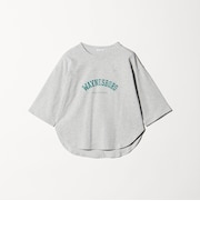 プリント フットボールT 7分袖 ＜A DAY IN THE LIFE＞