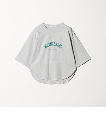 プリント フットボールT 7分袖 ＜A DAY IN THE LIFE＞