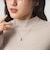 ボールドロップ スライド ネックレス