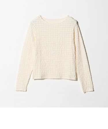 シャーリングボーダー クルーネックTシャツ ＜A DAY IN THE LIFE＞